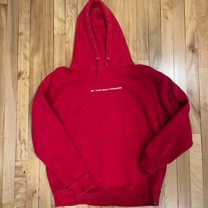 We’re not Really Strangers Logo Hoodie